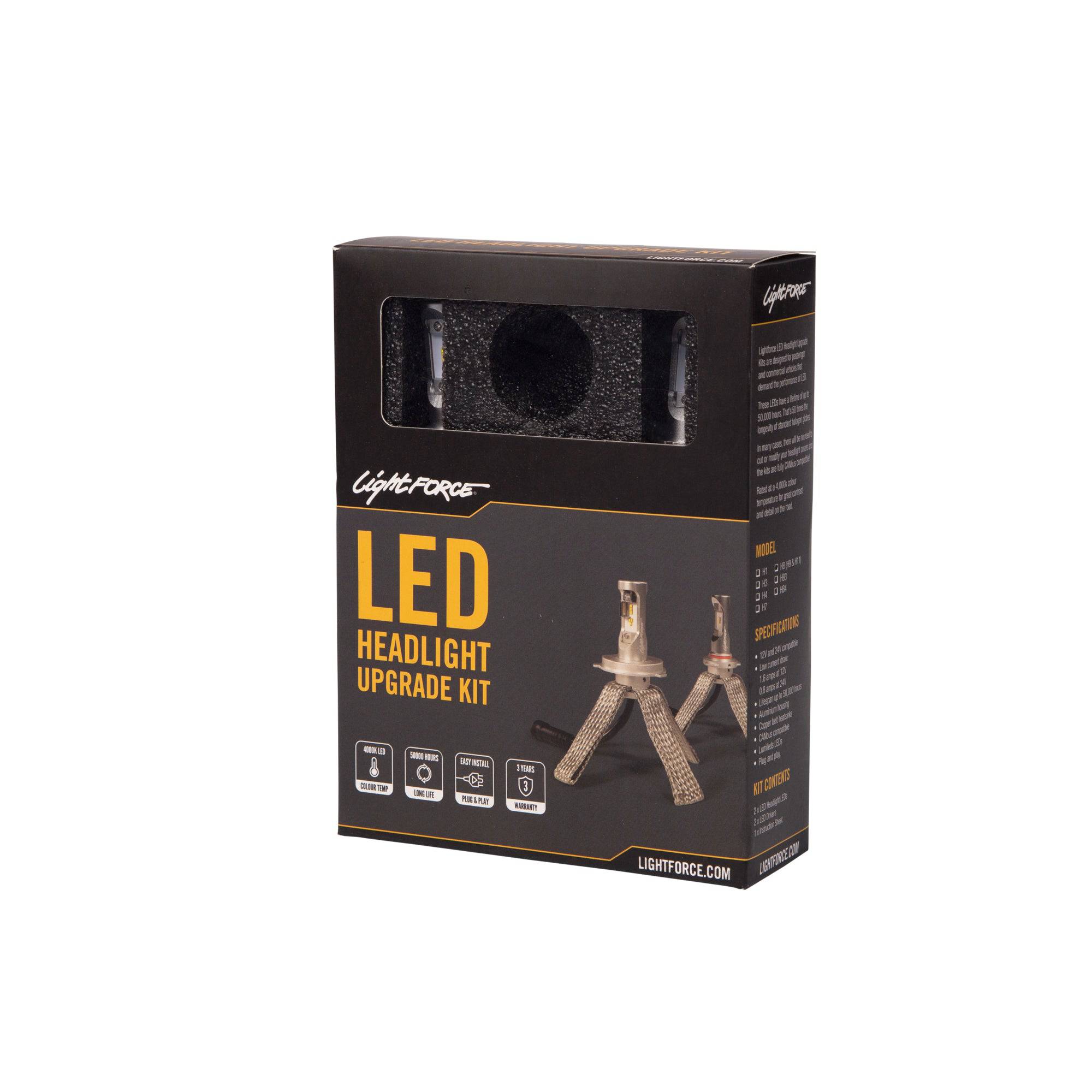 LED Headlight Upgrade Kits - H8 (H9 & H11) Version - Image 4