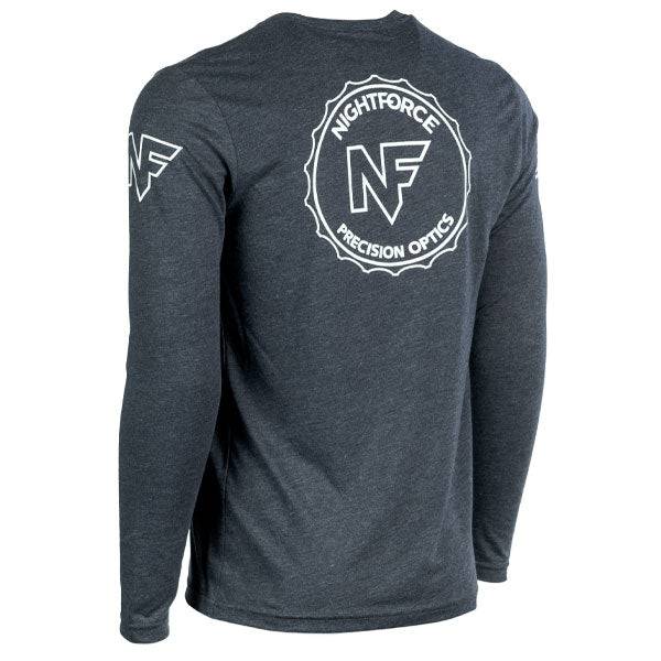 Nightforce Logoed Tri-Blend Long Sleeve T-Shirt (Unisex) - Image 3
