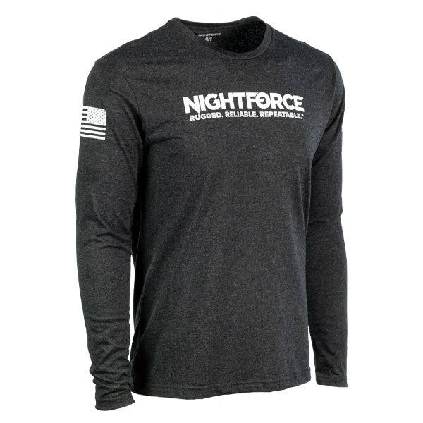 Nightforce Logoed Tri-Blend Long Sleeve T-Shirt (Unisex) - Image 5