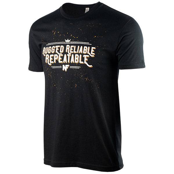 Nightforce Short Sleeve T-Shirt - Rugged Reliable Repeatable - Image 2