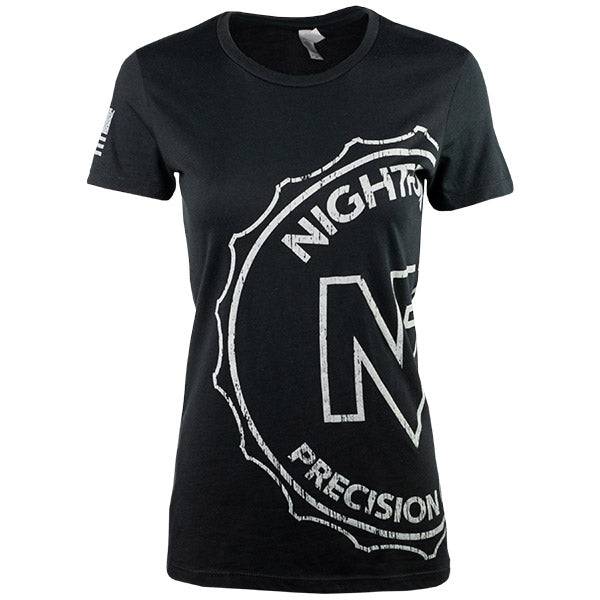 Nightforce Short Sleeve T-Shirt (Womens) - Wrap Around Medallion - Image 2