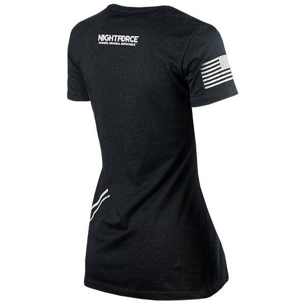 Nightforce Short Sleeve T-Shirt (Womens) - Wrap Around Medallion - Image 4