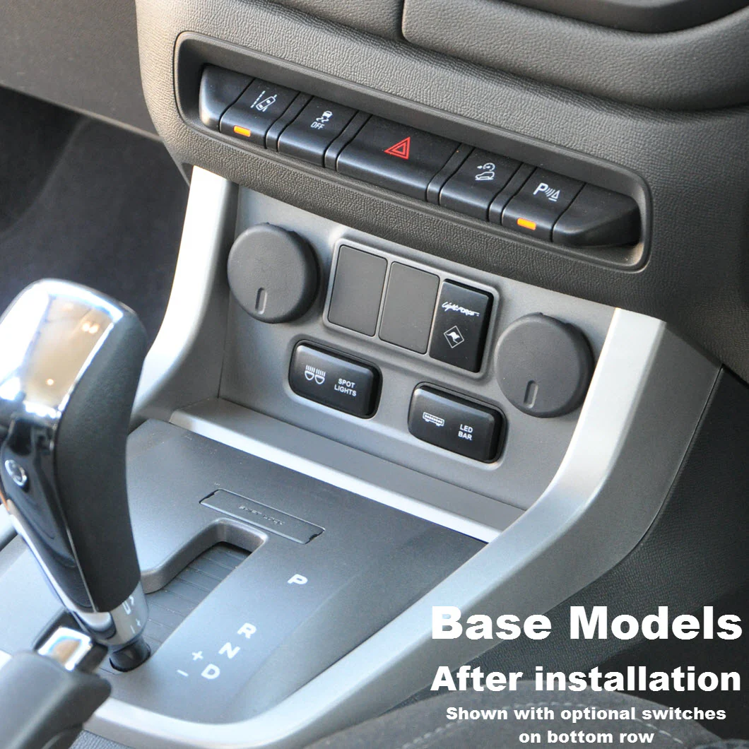 Replacement Switch Fascia to suit Holden Colorado and Isuzu D-Max/MU-X - Image 6
