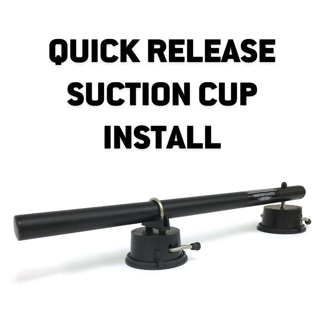 T-Bar Grip 225mm with Suction Bar Roof Mount - Image 2