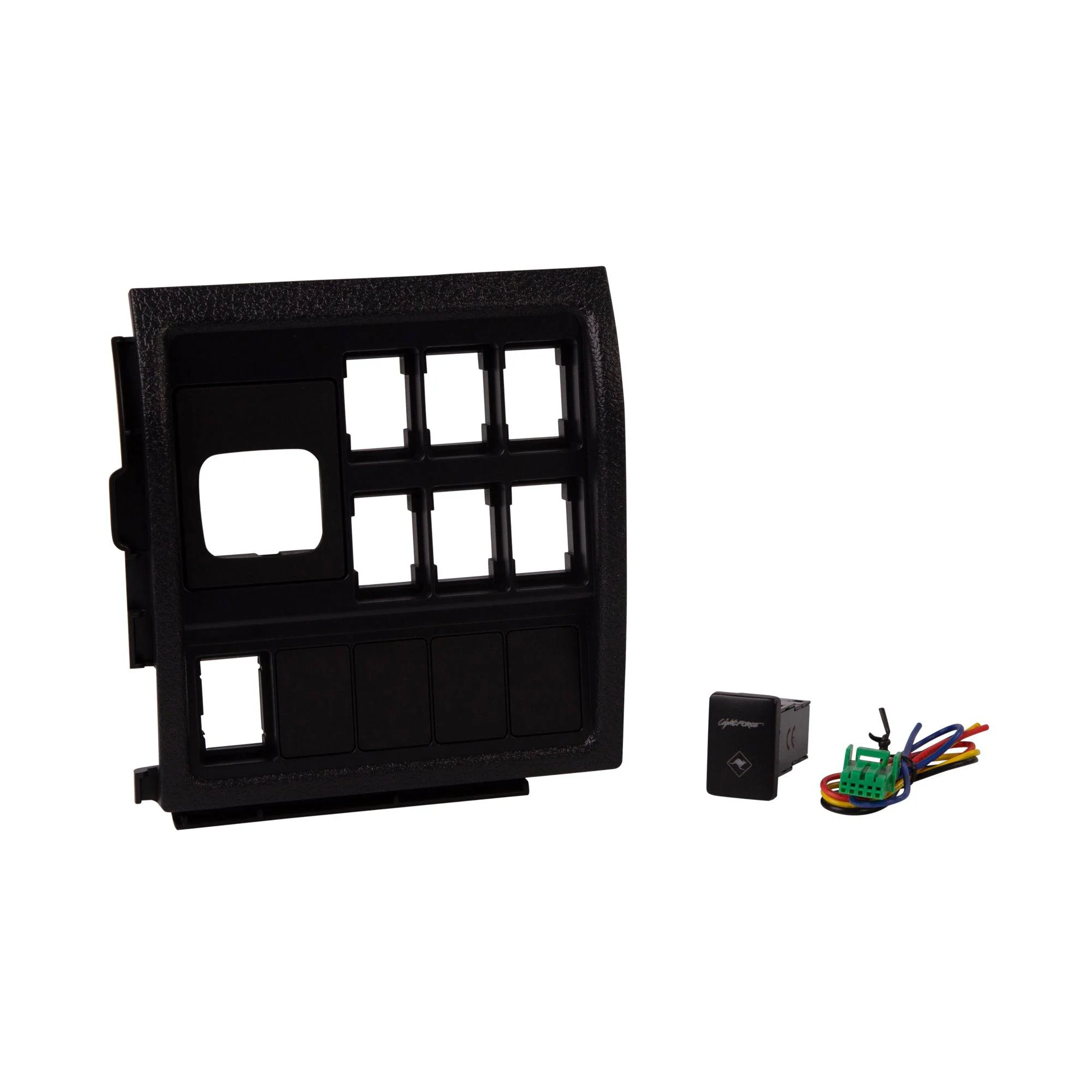 Replacement Switch Fascia to suit Toyota Landcruiser 200 Series - Black - Image 6