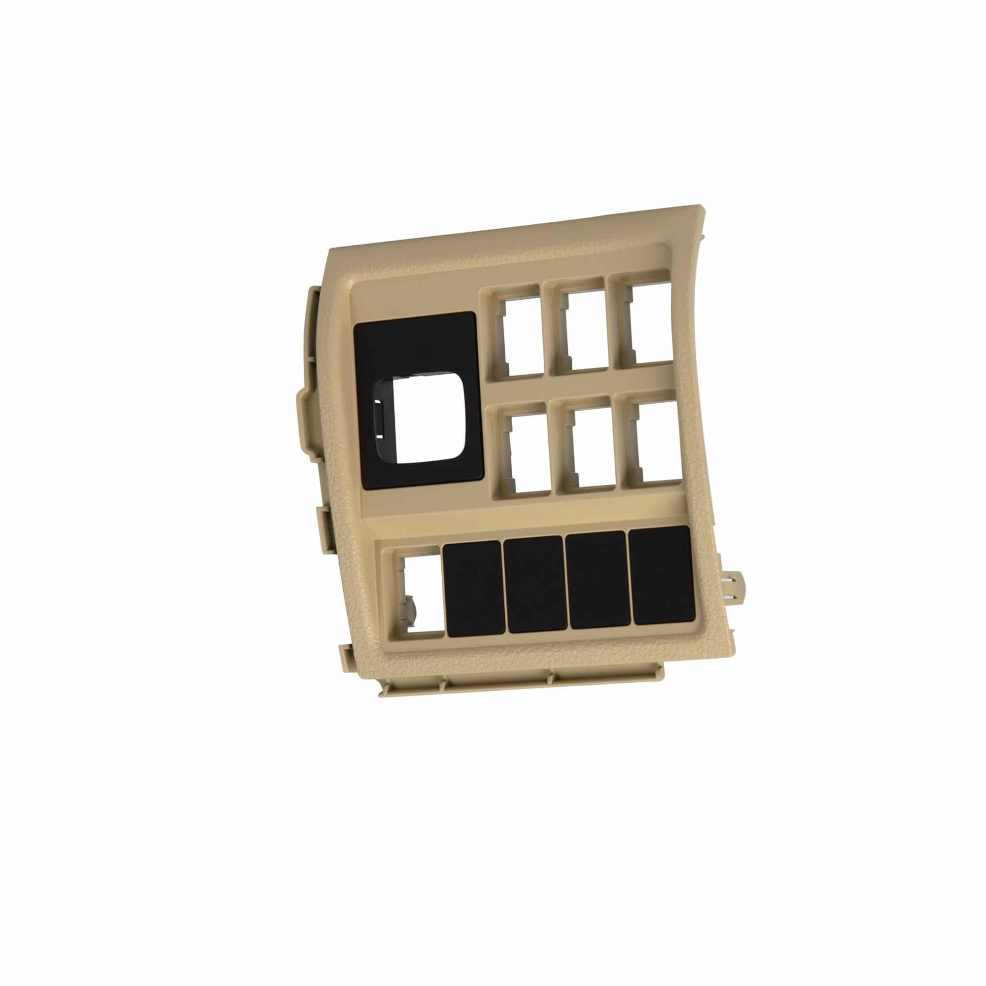 Replacement Switch Fascia to suit Toyota Landcruiser 200 Series - Flaxen - Image 3